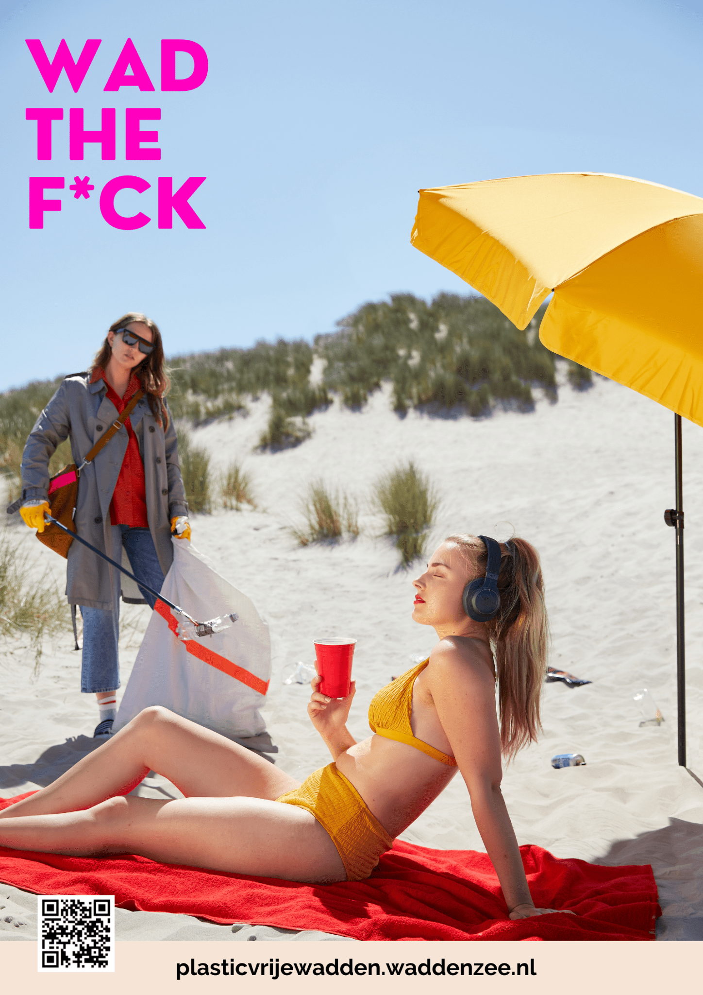 Wad the F*ck - plastic vrije wadden - fotograaf Mijke Bos